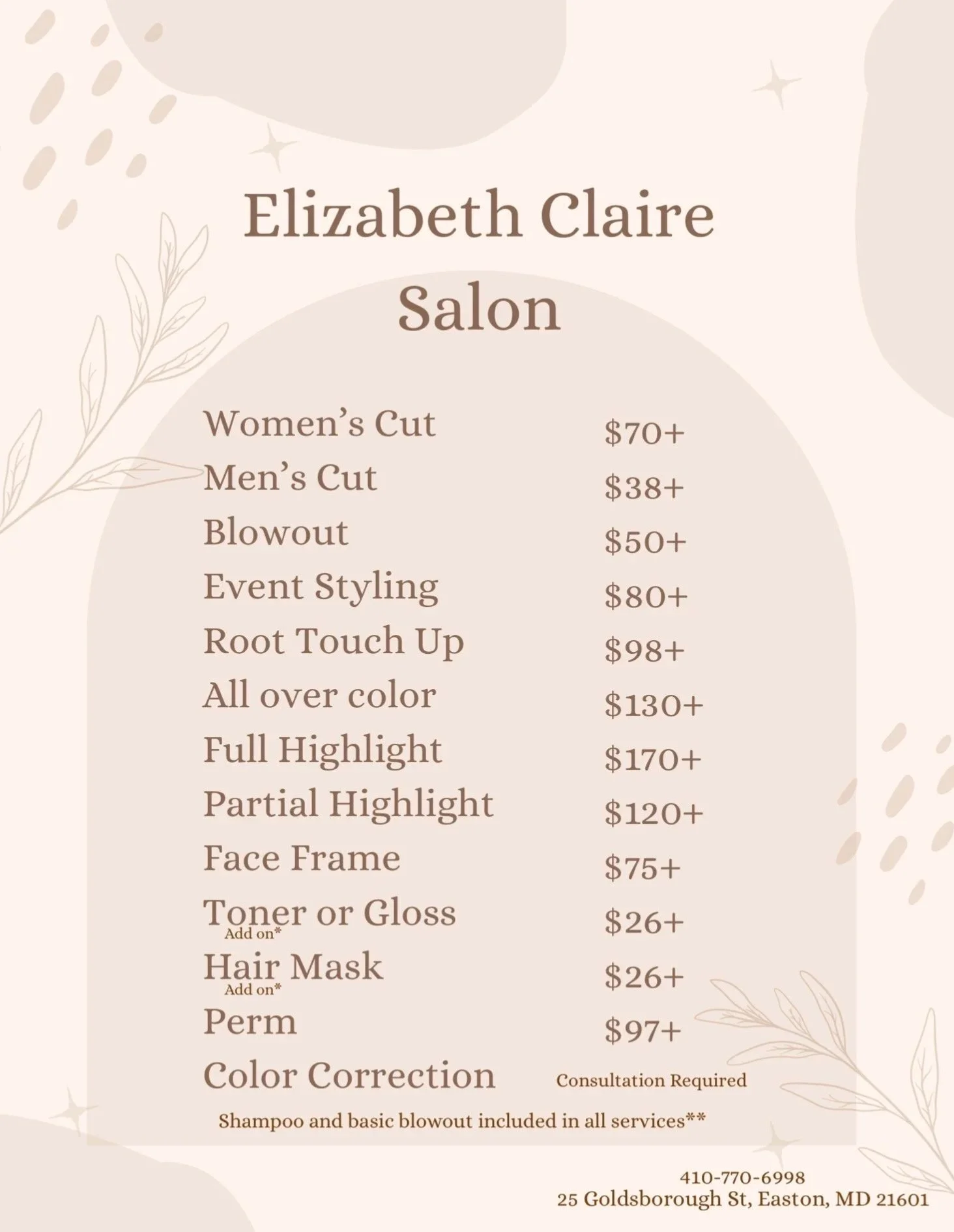 Elizabeth Claire Salon in Easton, MD (6)