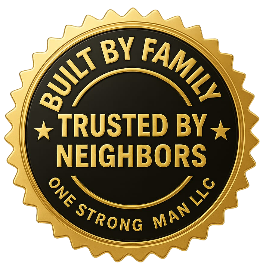 One Strong Man Junk Removal and moving Services in Tracy, CA