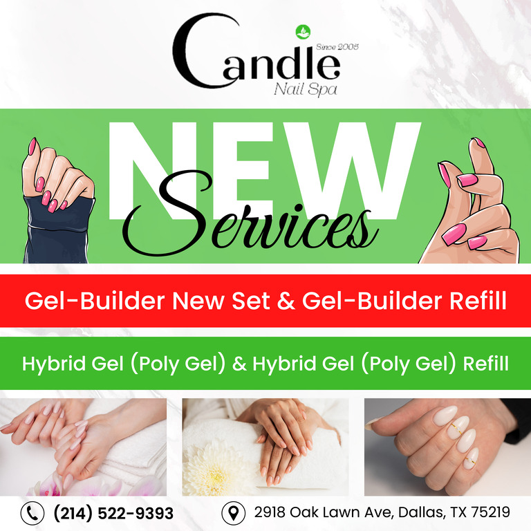 Candle Nail Spa & Massage Best Rated (10% OFF New Customers) in Dallas, TX (2)