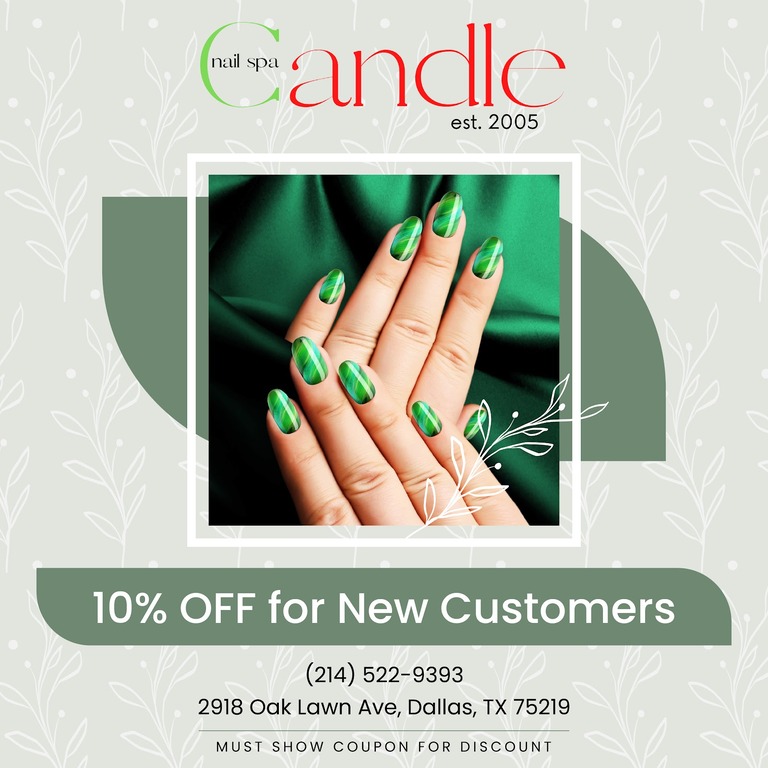 Candle Nail Spa & Massage Best Rated (10% OFF New Customers) in Dallas, TX (4)
