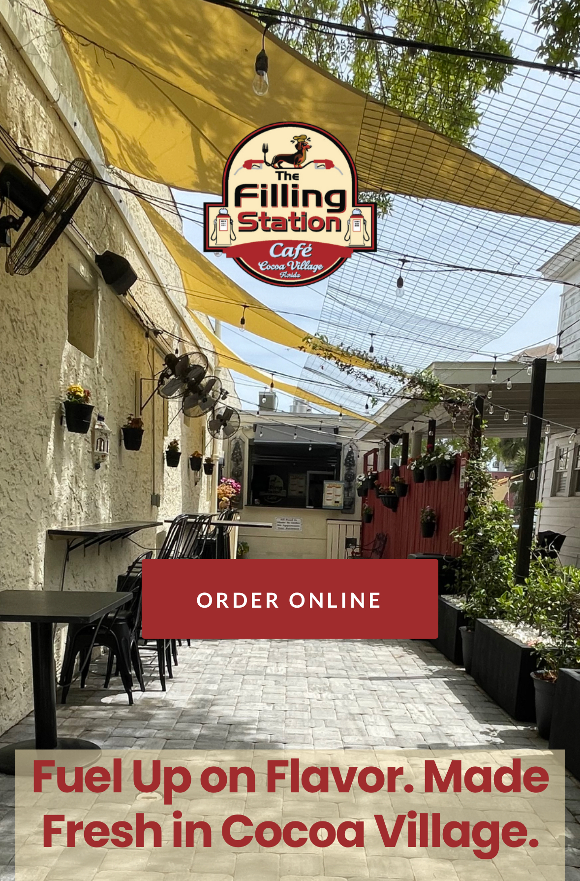 The Filling Station Cafe in Cocoa, FL
