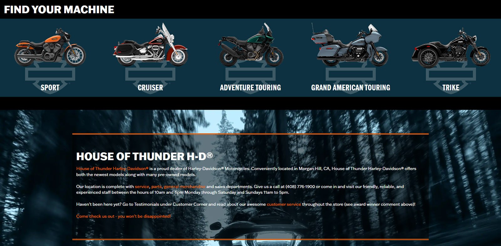 Monterey Harley-Davidson Apparel Shop in Monterey, CA