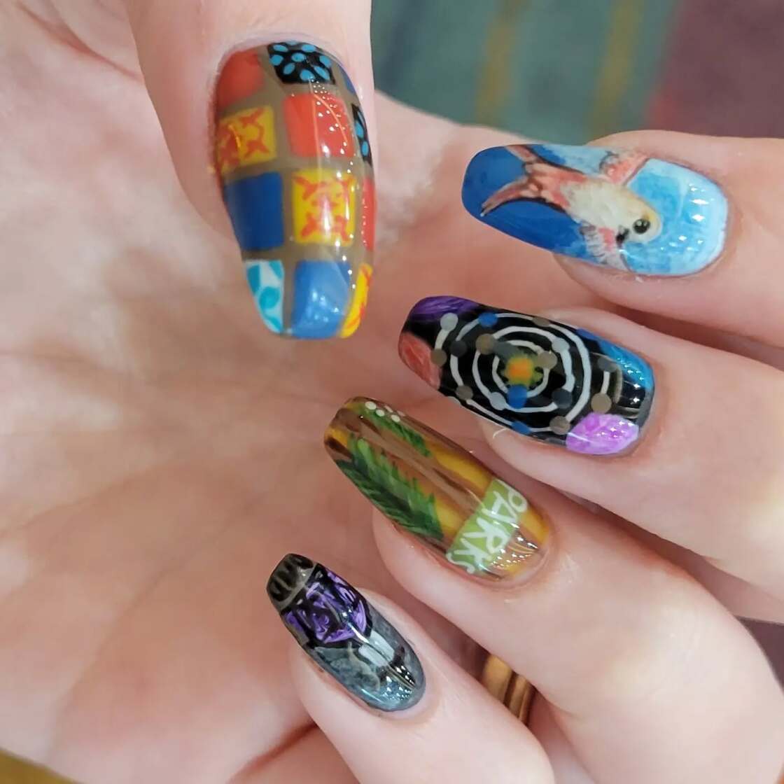Black Cat Nail Design in Indianapolis, IN (2)