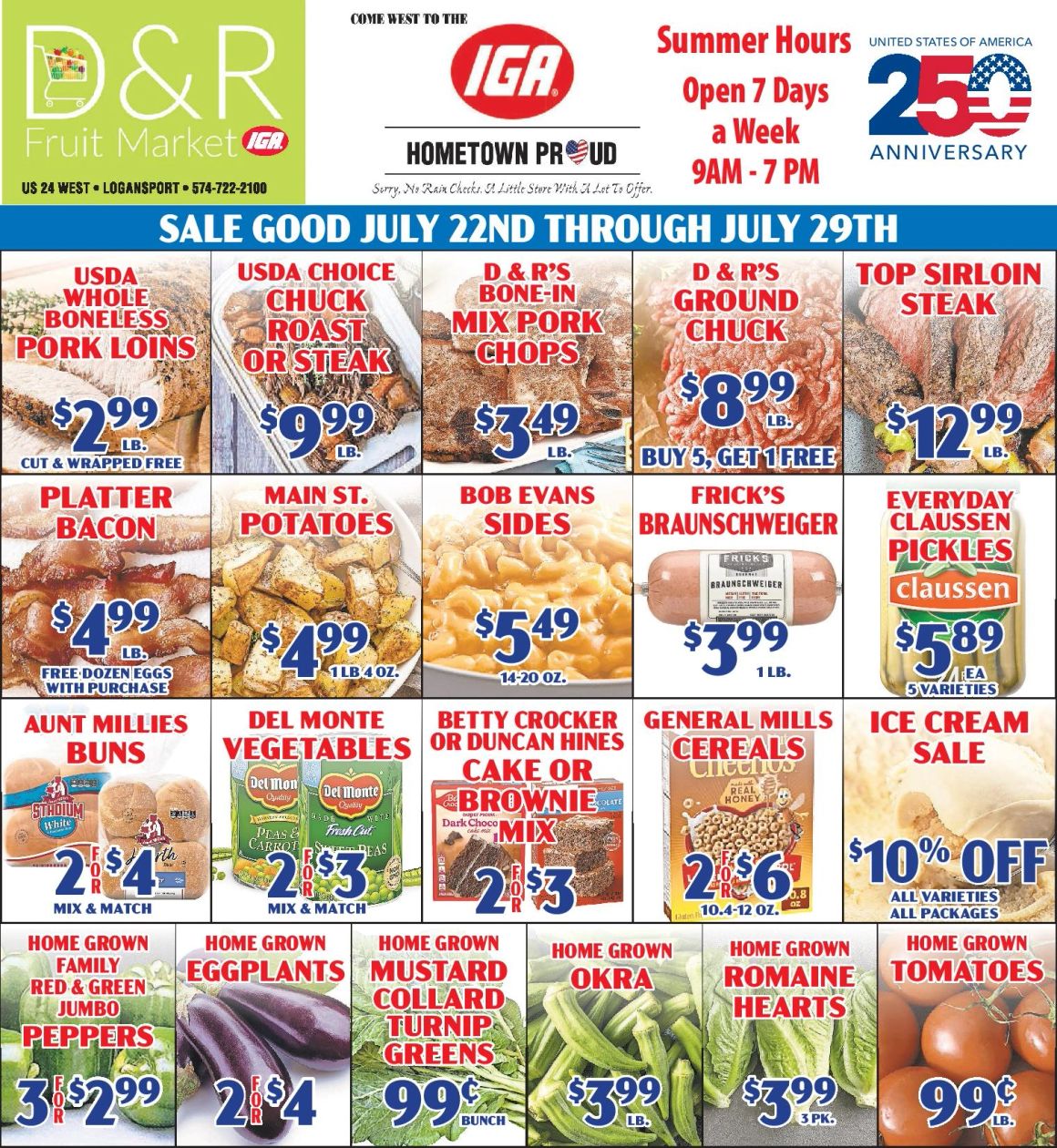 D & R Fruit Market in Logansport, IN