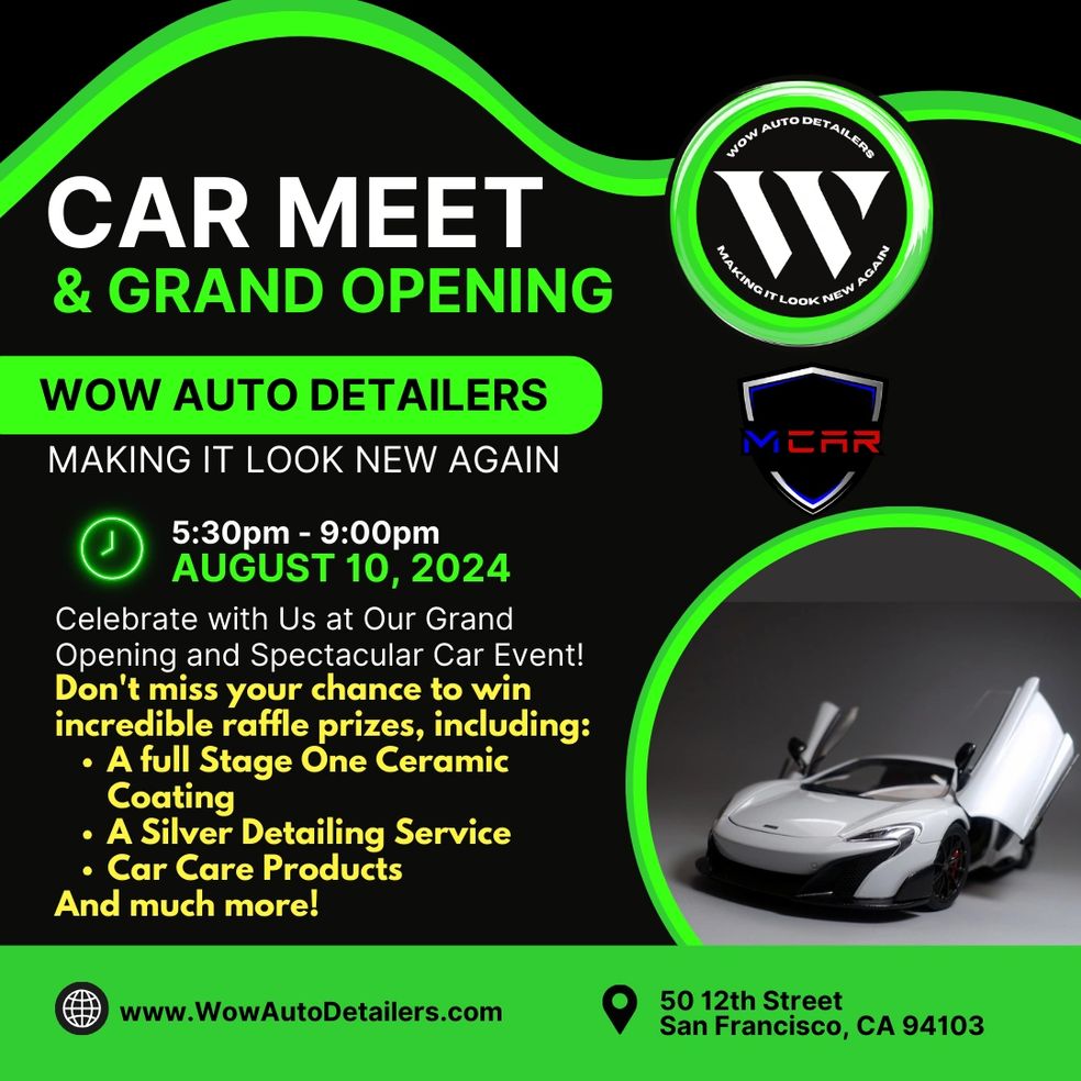 Wow Auto Detailers in San Francisco, CA
