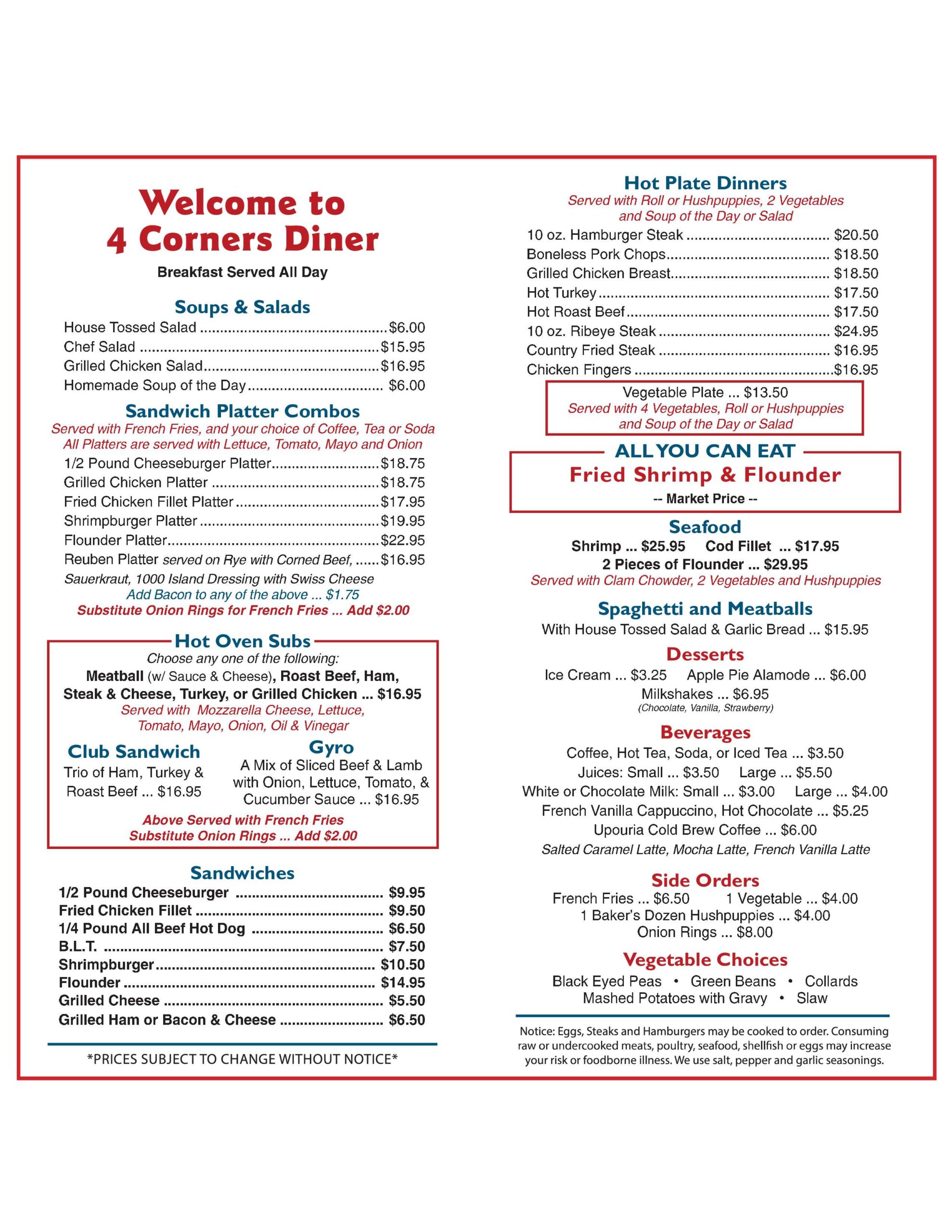 4 Corners Diner in Atlantic Beach, NC (3)