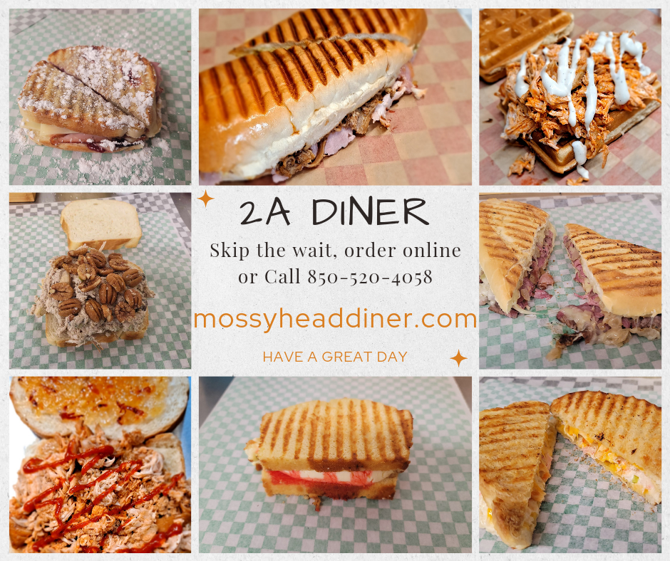 2A's Mossy Head Diner in Defuniak Springs, FL