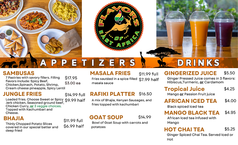 Flavors of East Africa in Estados Unidos, CA (2)