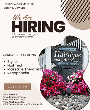 Hairtique And More LLC, Salon & Day Spa in Grove City, PA