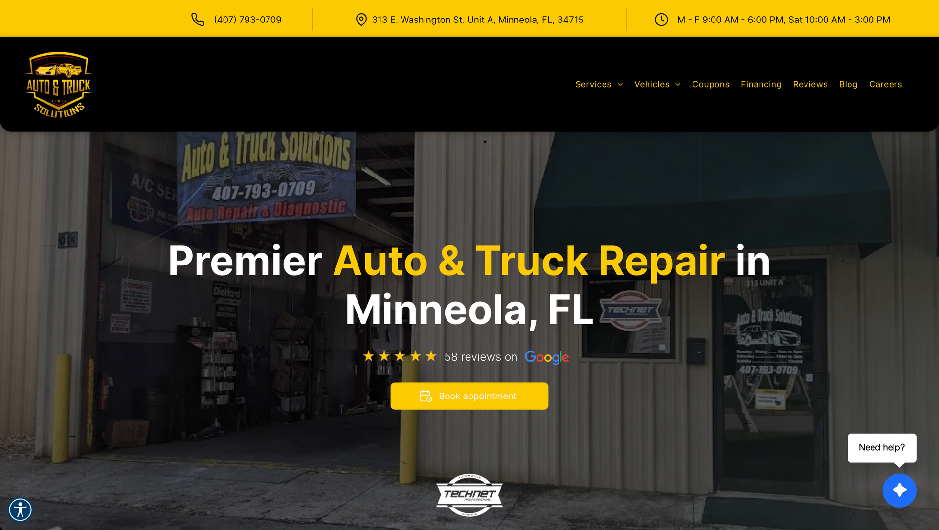 Auto & Truck Solutions LLC in Minneola, FL