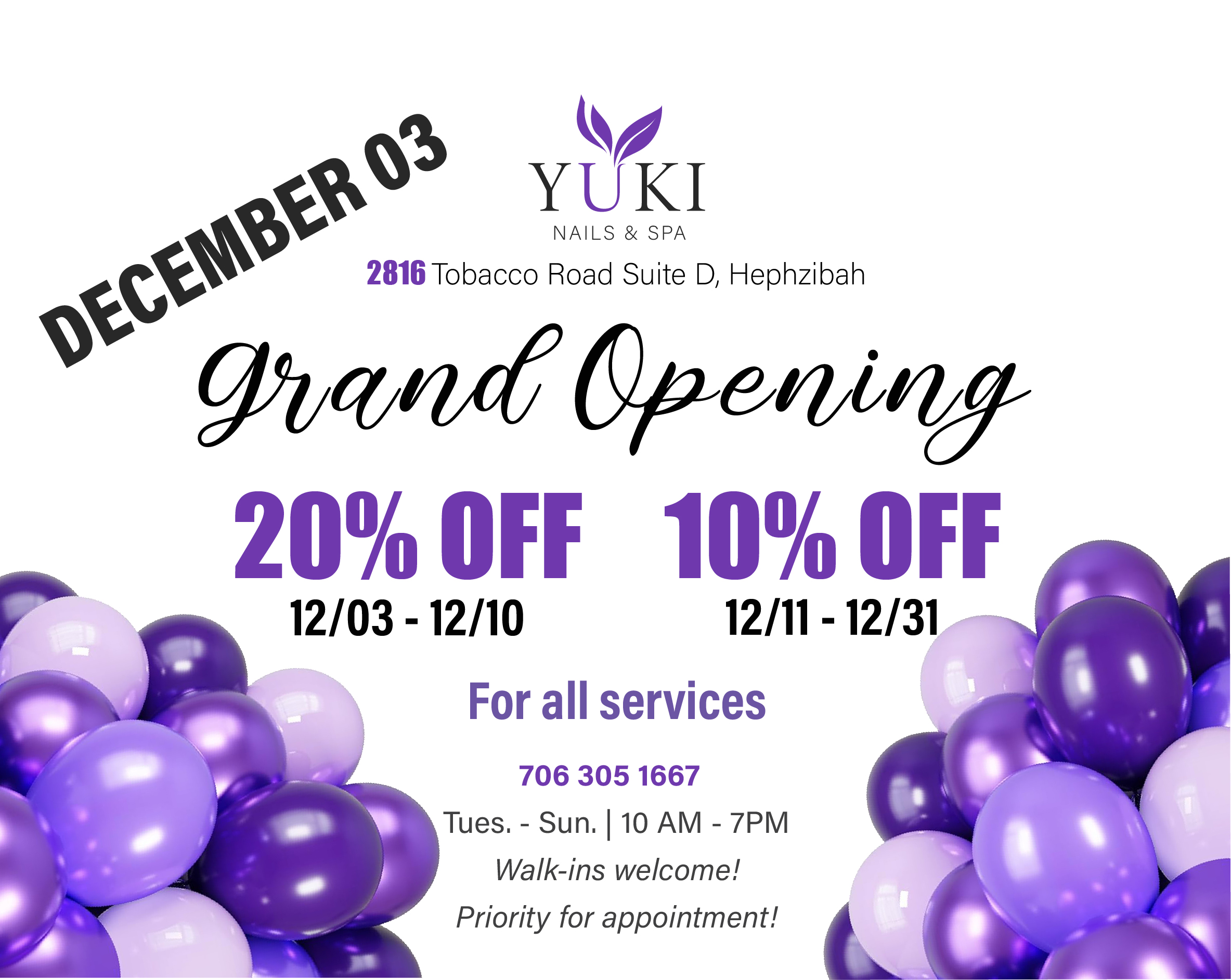 Yuki Nails & Spa in Hephzibah, GA (2)