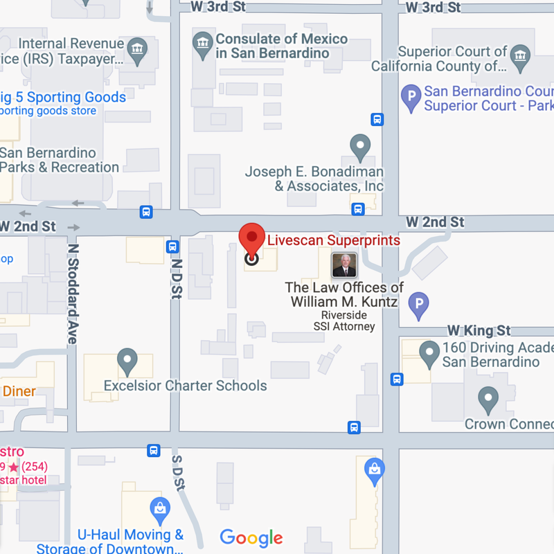 Livescan Superprints I, LLC in San Bernardino, CA (2)