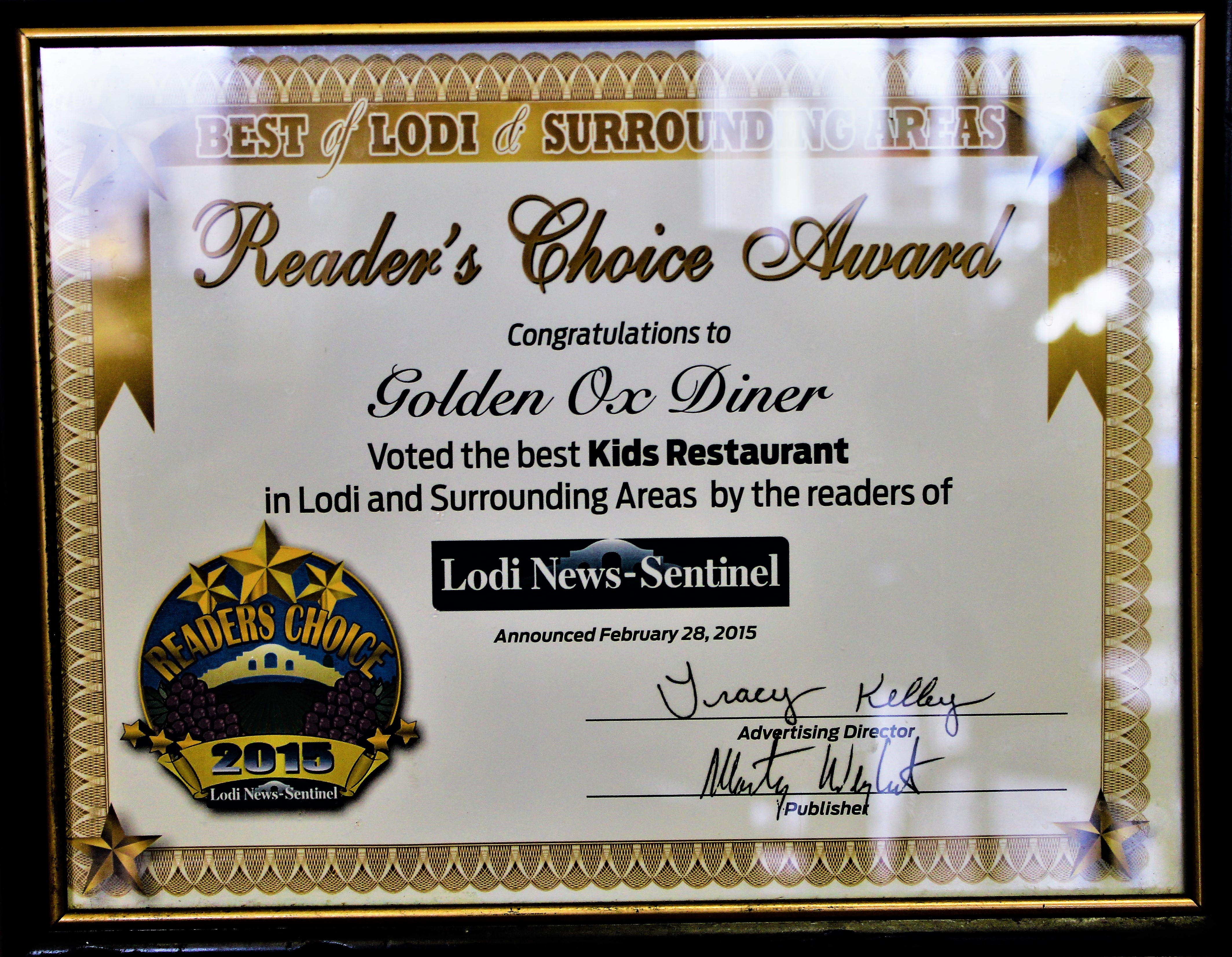 Golden Ox Diner in Lodi, CA (2)