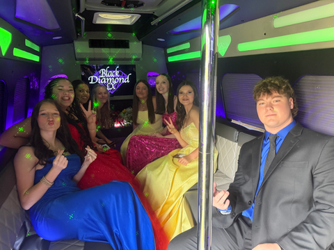 US Currency Ent. LLC - Black Diamond LX party bus of Greenville SC and surrounding areas in Pelzer, SC (4)