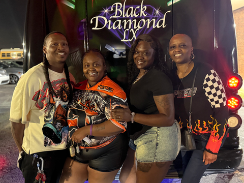 US Currency Ent. LLC - Black Diamond LX party bus of Greenville SC and surrounding areas in Pelzer, SC (5)