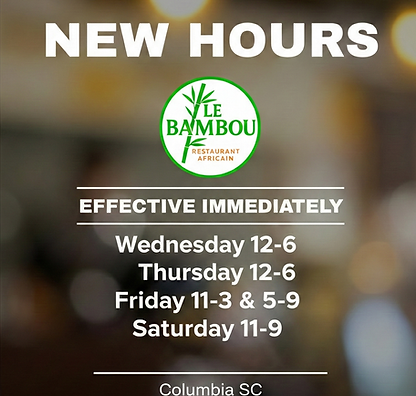 Le Bambou Restaurant Africain in Columbia, SC (2)