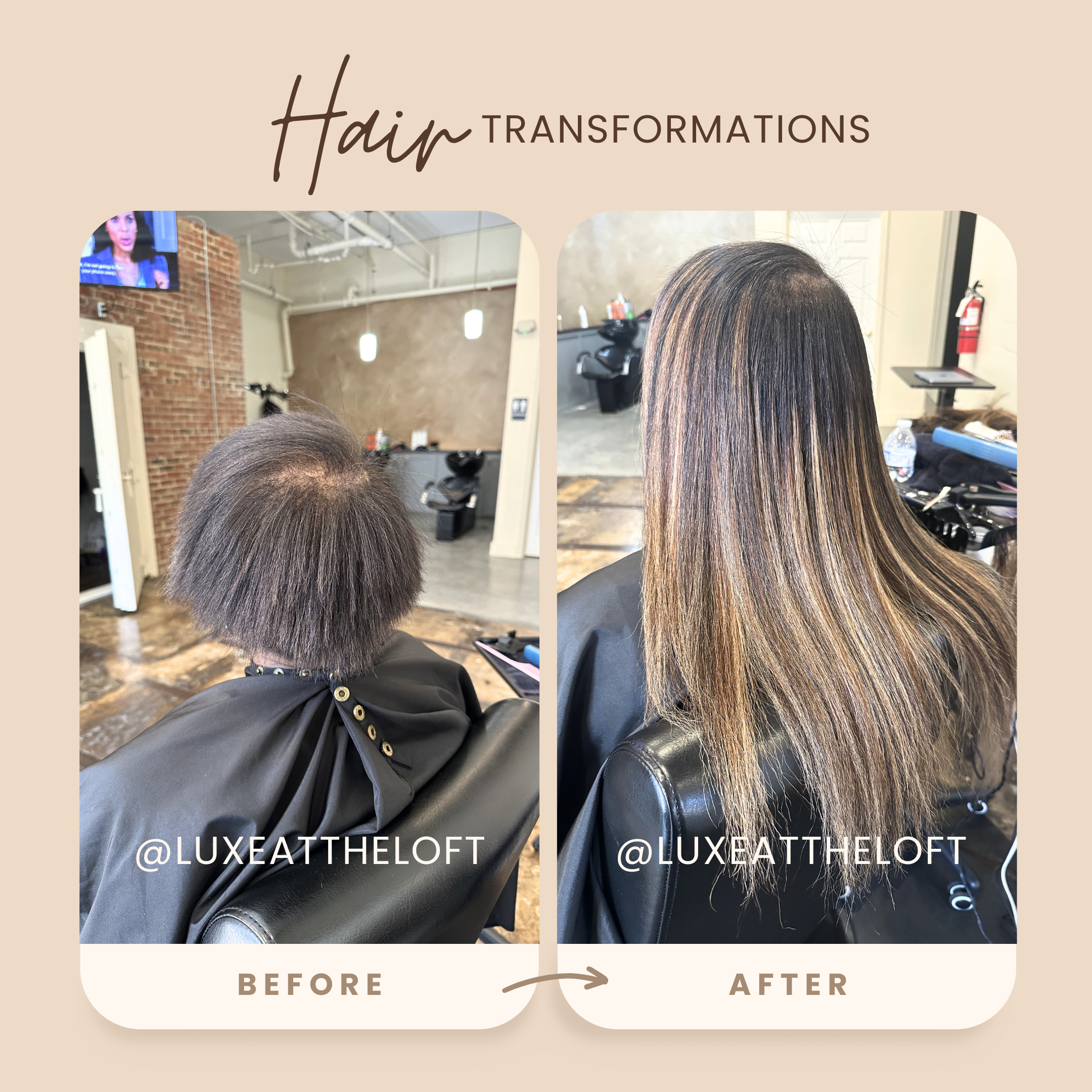 Luxe at the Loft Beauty Bar in Concord, NC