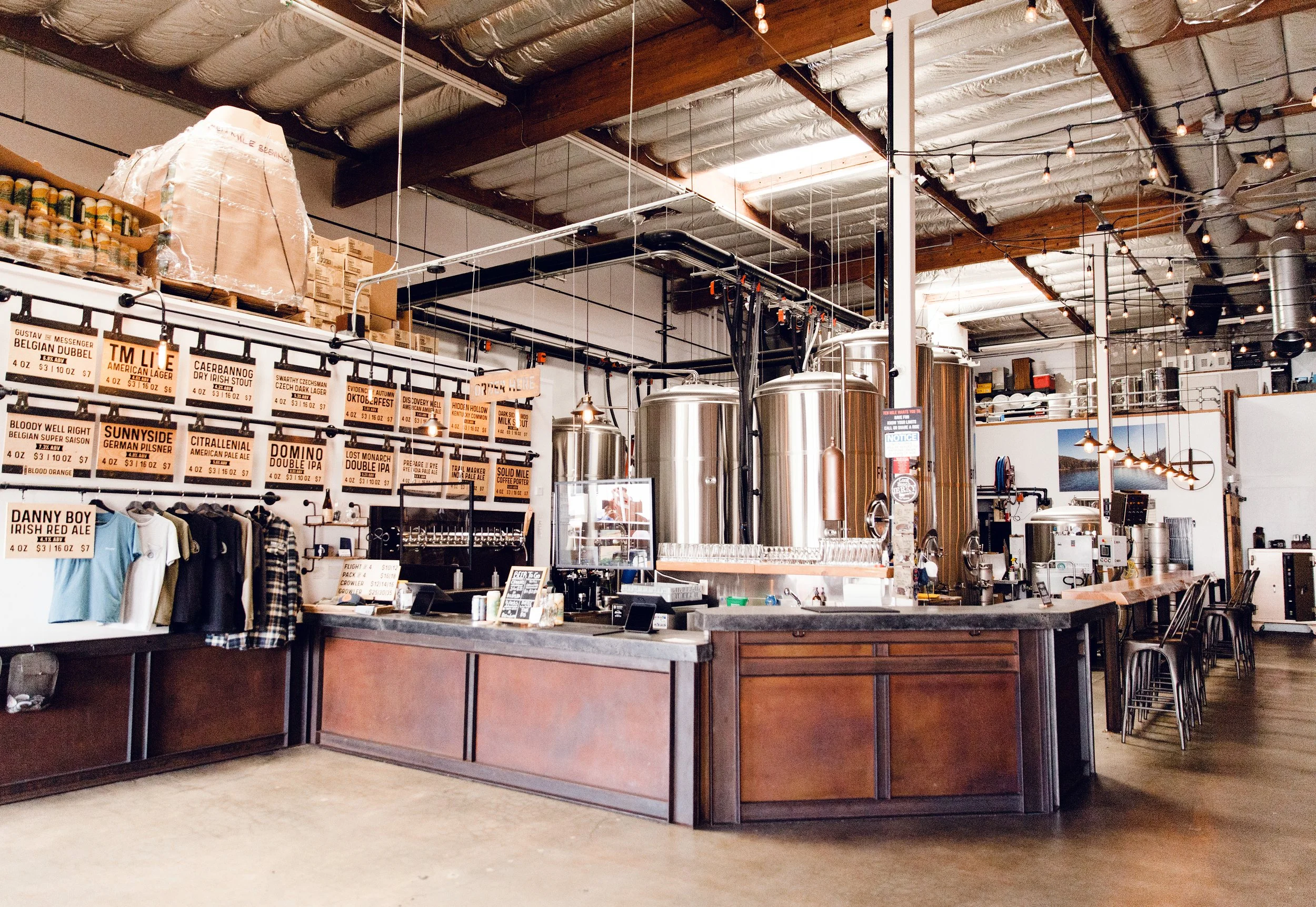 Ten Mile Brewing in Signal Hill, CA