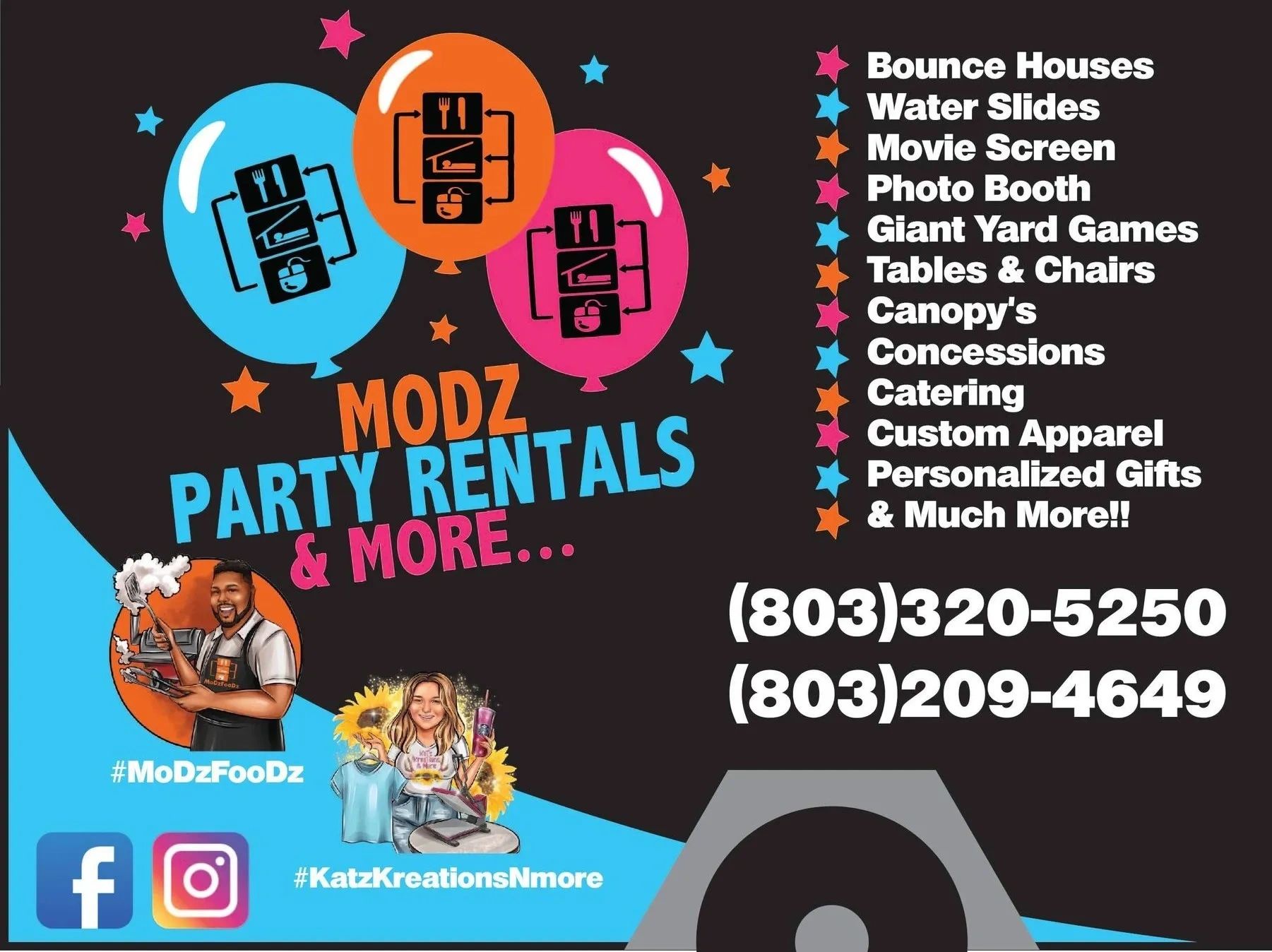 MoDz FooDz & Party Rentals LLC in Lancaster, SC