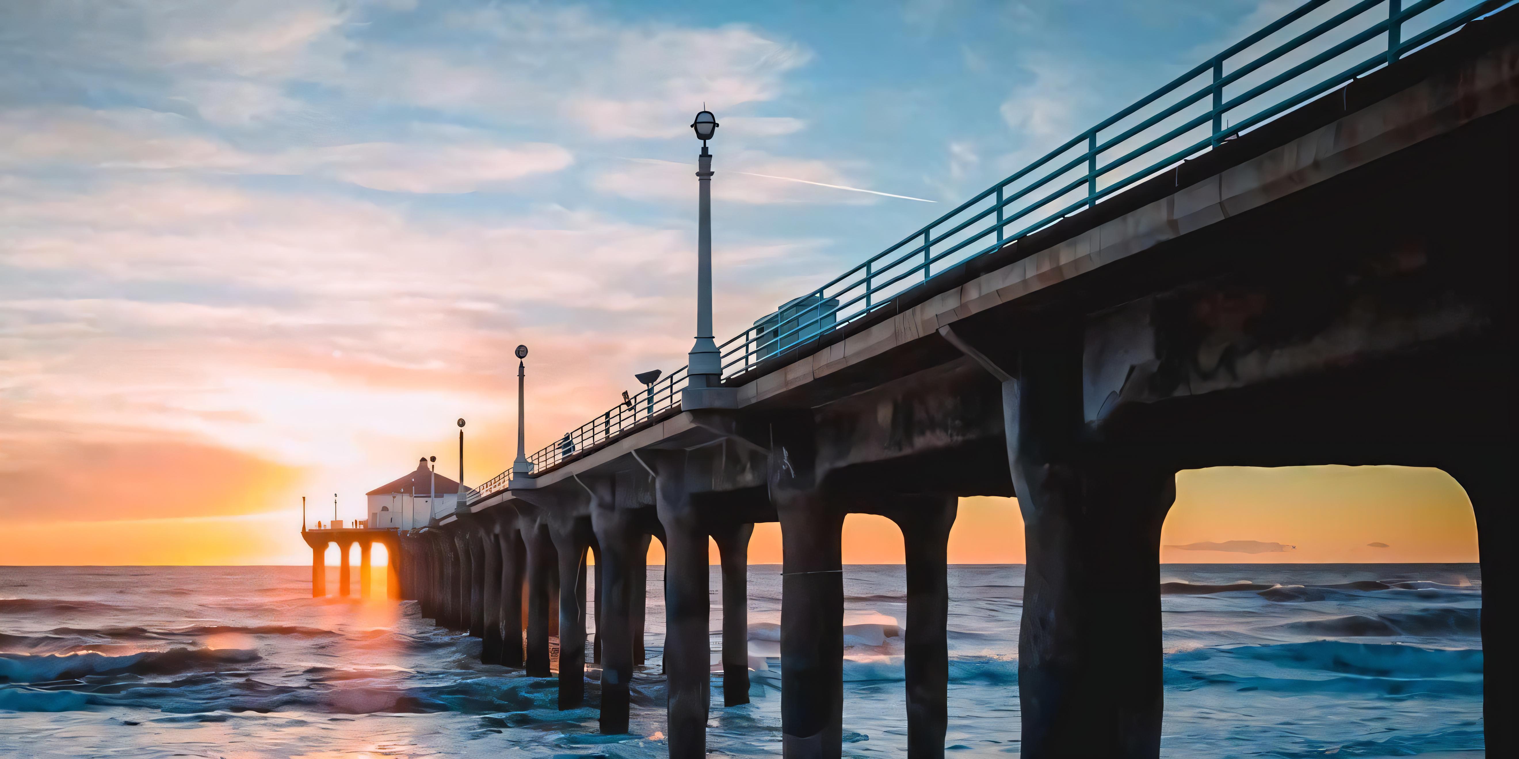 Paint By The Pier in Manhattan Beach, CA