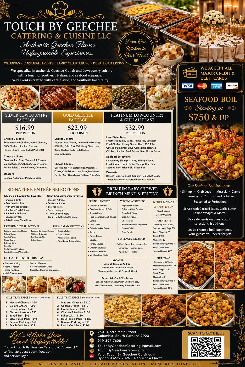 Touch By Geechee Catering and cuisine llc in Columbia, SC