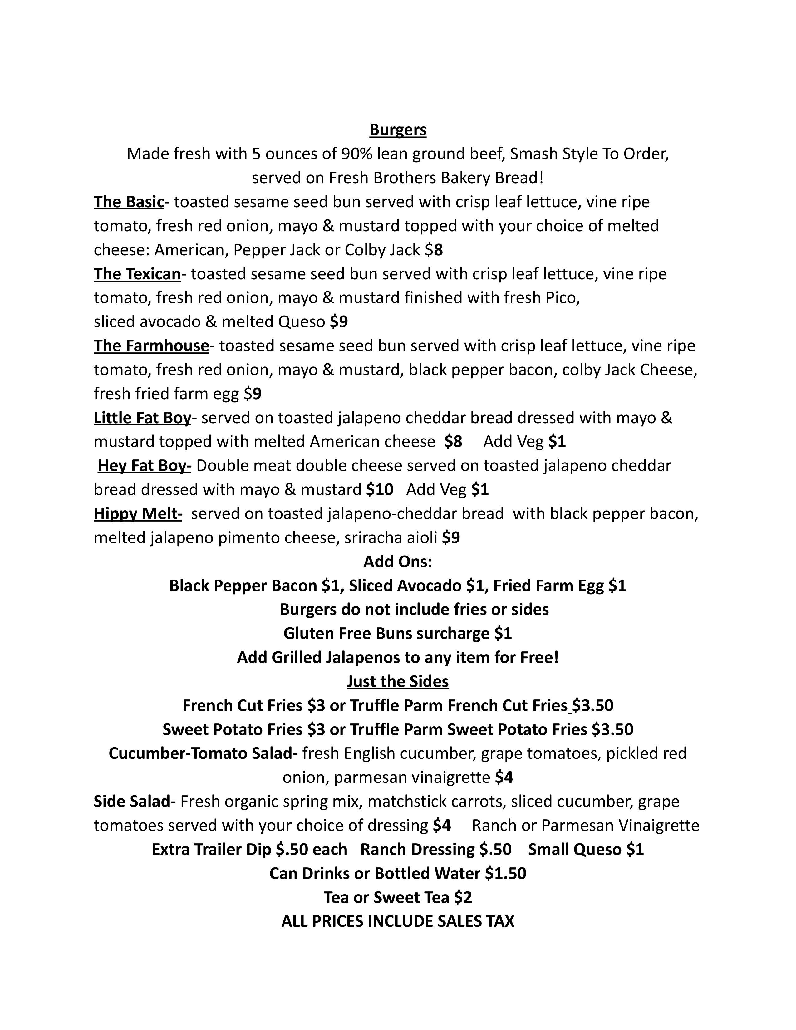 Local Eats Craft Food in Marble Falls, TX