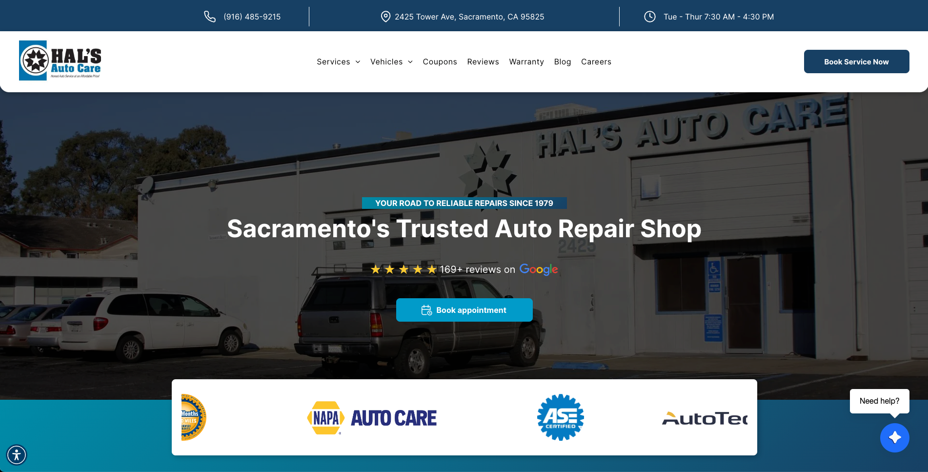 Hal's Auto Care in Sacramento, CA
