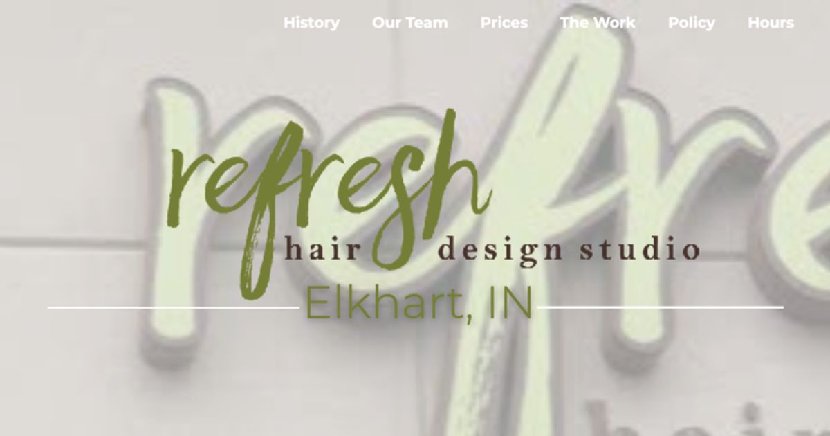 Refresh Hair Design Studio in Elkhart, IN