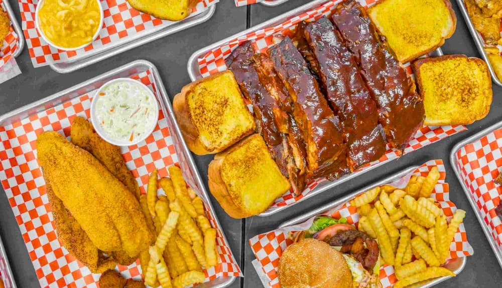 Alpha & Omega Fish BBQ & More in Covington, GA