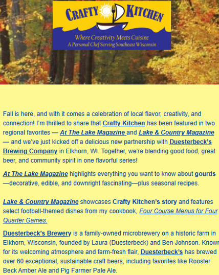 Crafty Kitchen, LLC in Lake Geneva, WI (3)