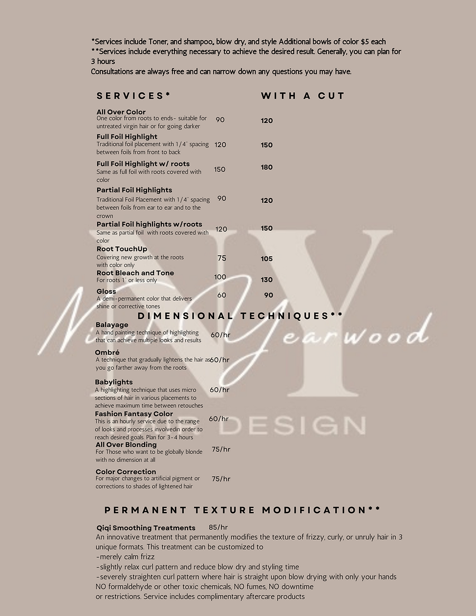 Nicole Yearwood Hair Design in Commerce, GA