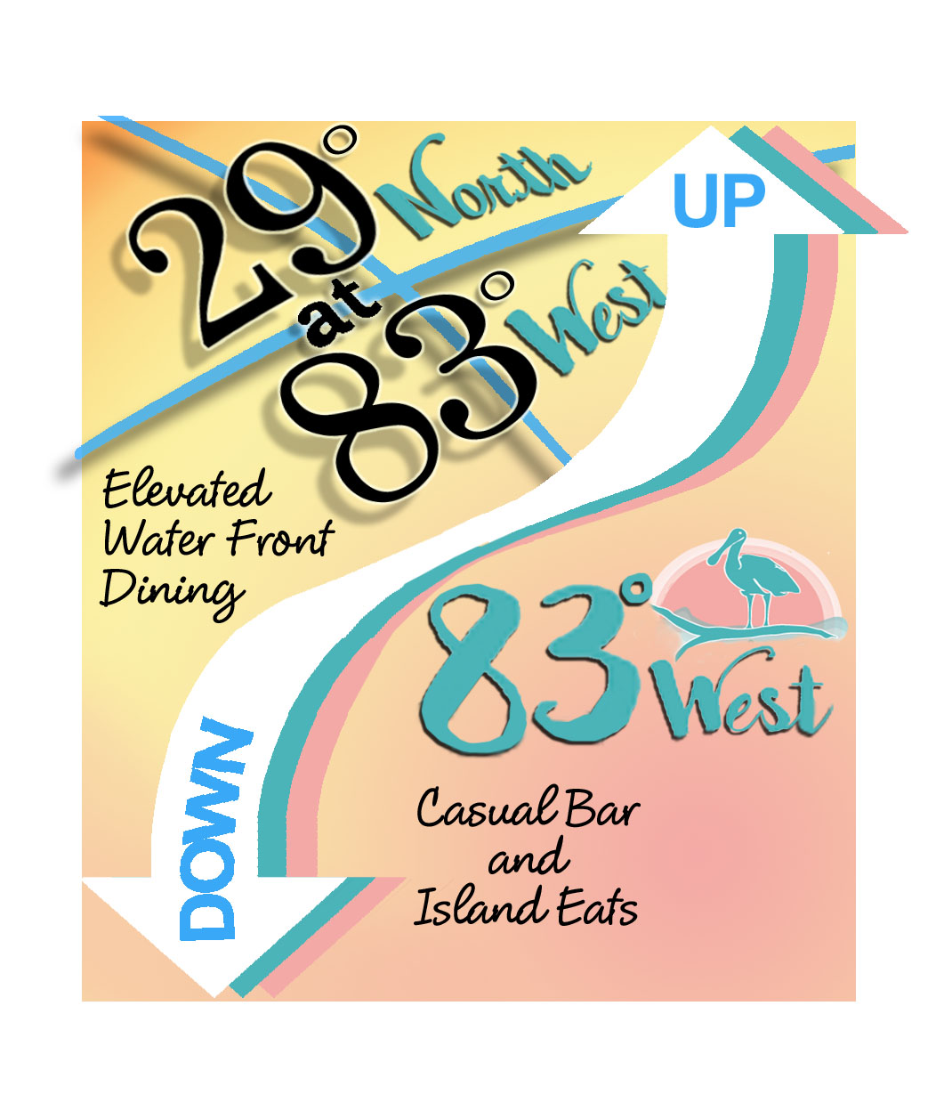83 West & 29 North at 83 West in Cedar Key, FL