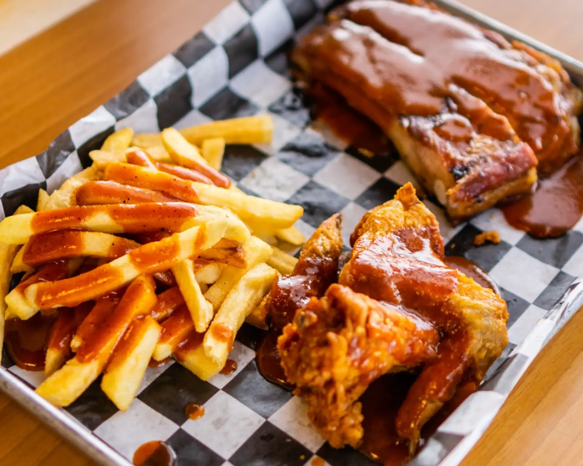 B & M Bar B Que - Oakwood Village in Cleveland, OH