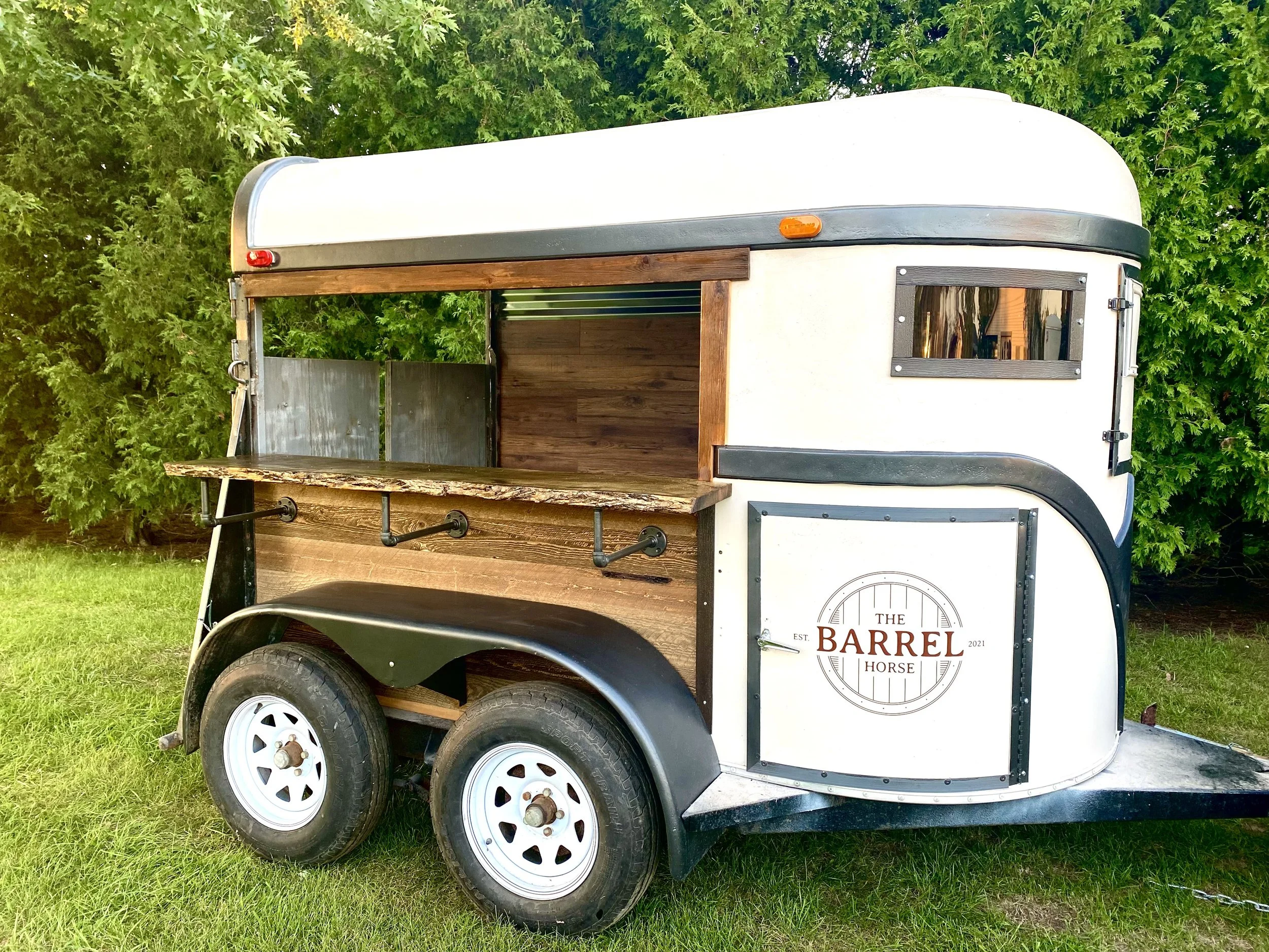 The Barrel Horse Mobile Event Bar in Saukville, WI