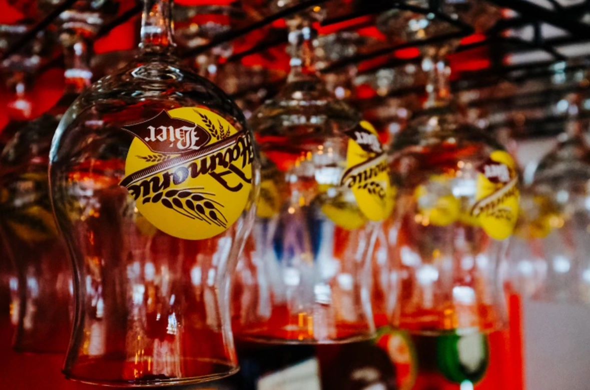 Sara's Wine & Bier Bar in New Harmony, IN