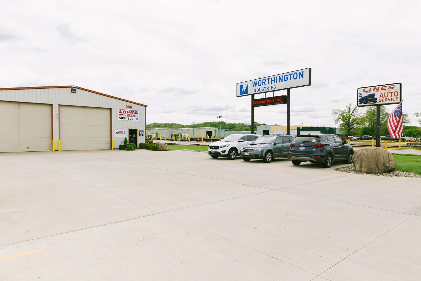 Lines Auto Service in Bremen, OH