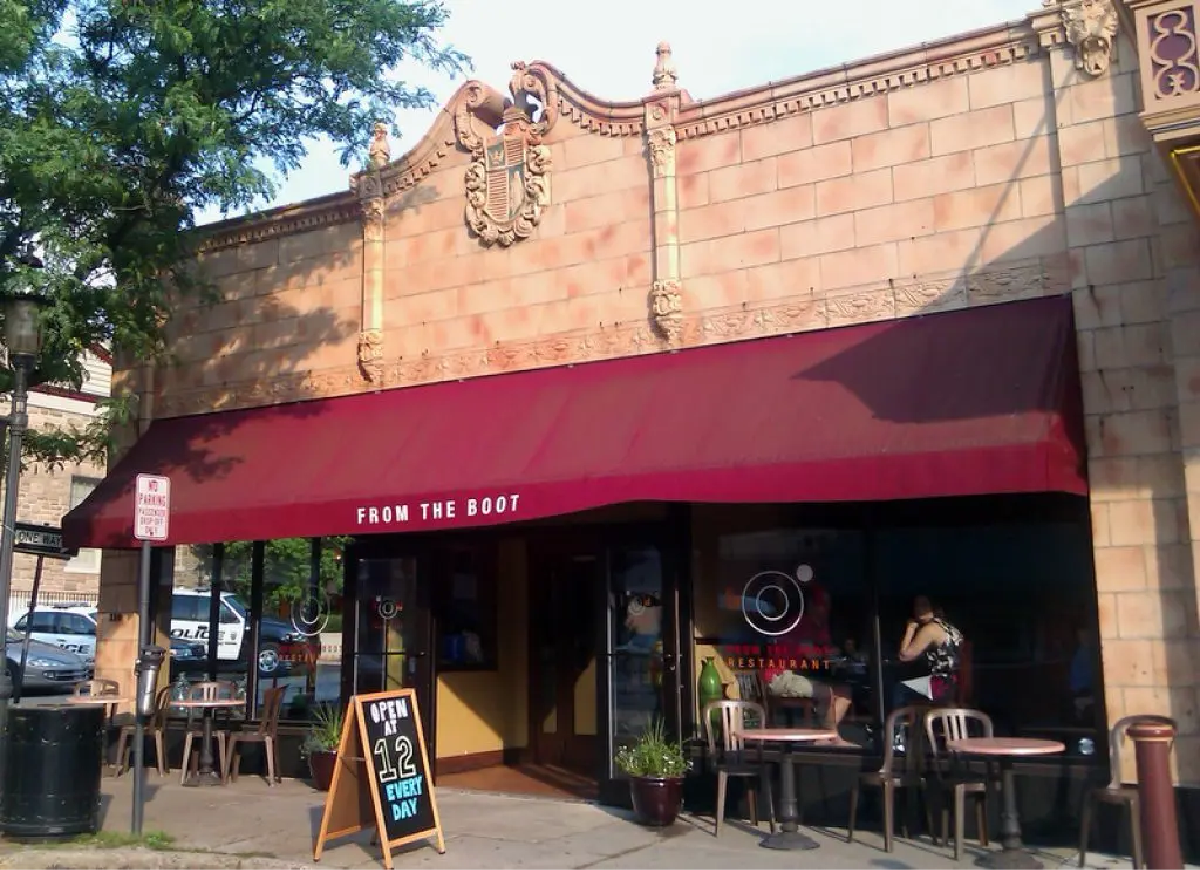 From The Boot in Ambler, PA