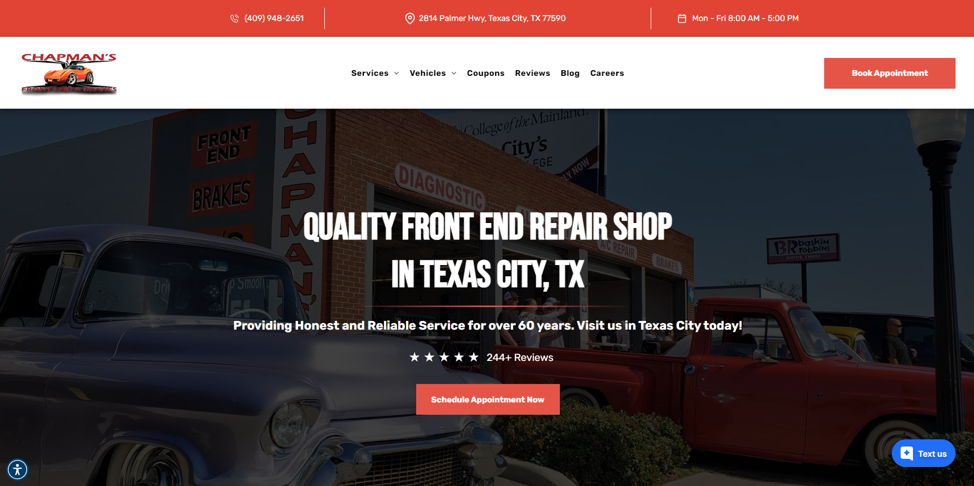 Chapmans Front End & Brakes in Texas City, TX