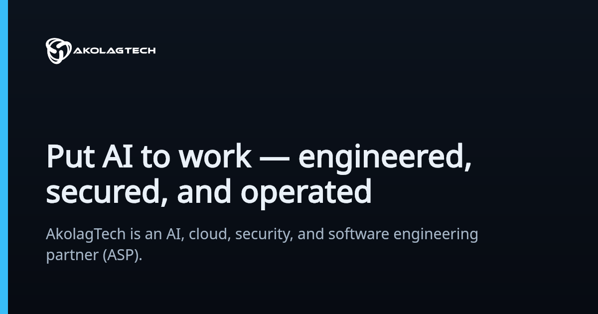 AkolagTech LLC in North Brunswick Township, NJ (2)