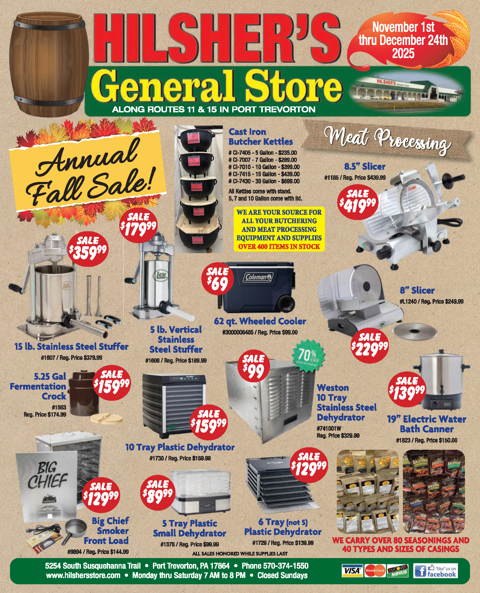 Hilsher's General Store in Port Trevorton, PA