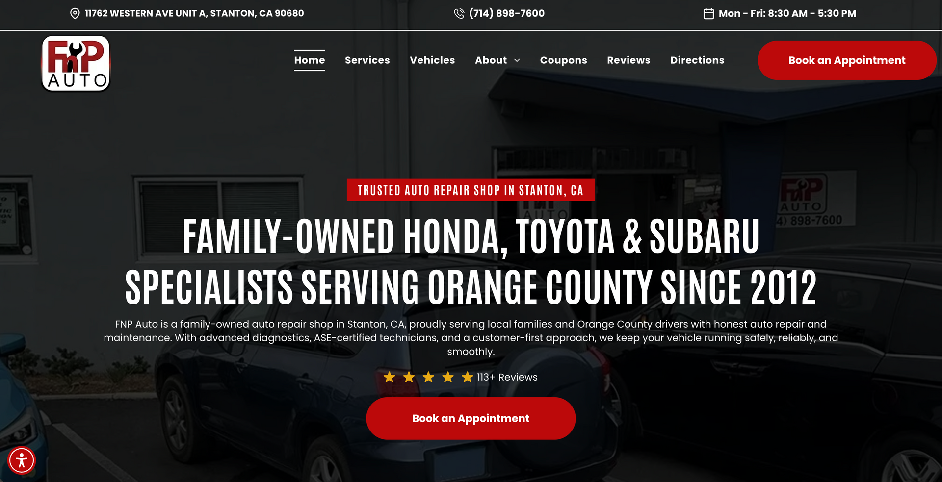 FNP Auto Service & Repair in Stanton, CA