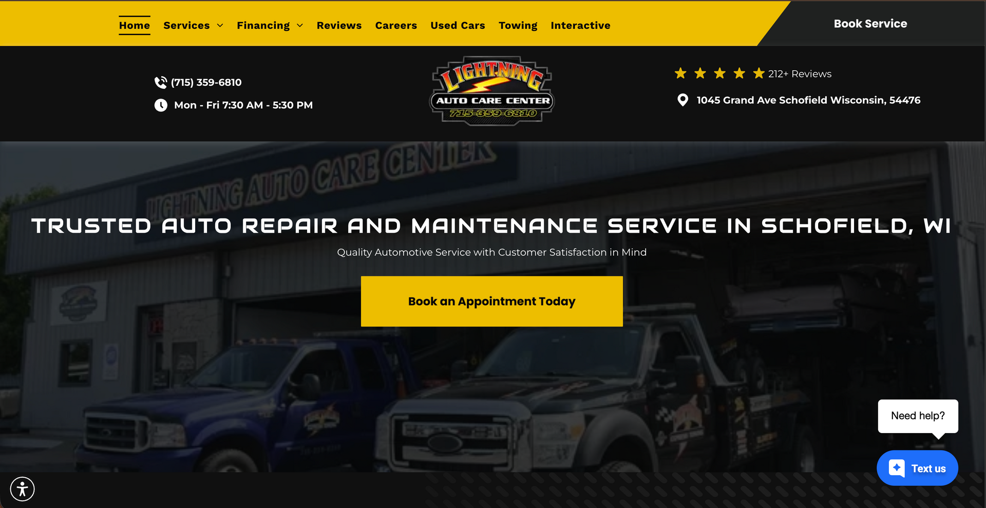 Lightning Auto Care Center in Schofield, WI (2)