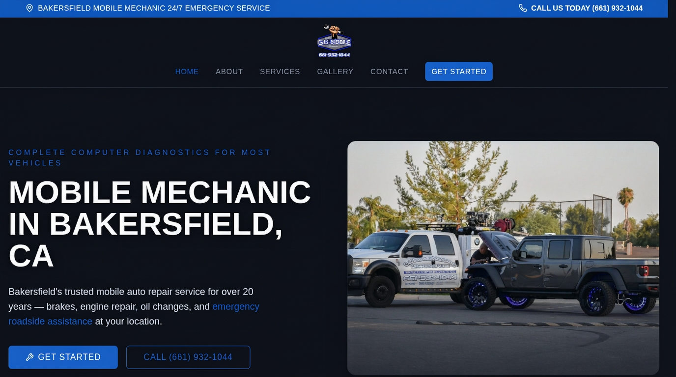 G.G.mobile mechanic in Bakersfield, CA