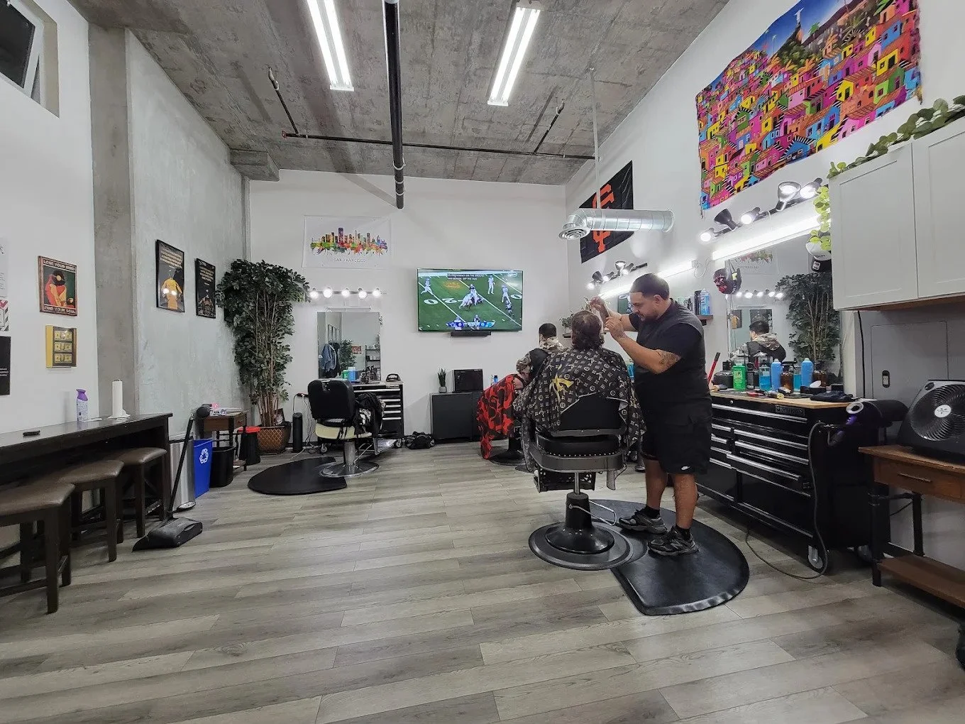 The Bus Stop Barbershop in San Francisco, CA (2)