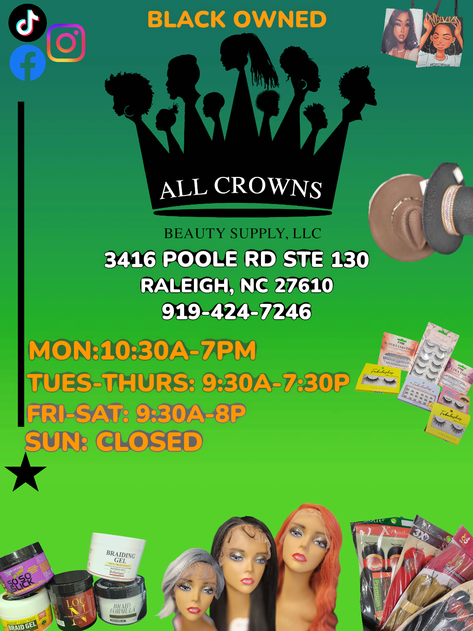 All Crowns Beauty Supply in Raleigh, NC (5)