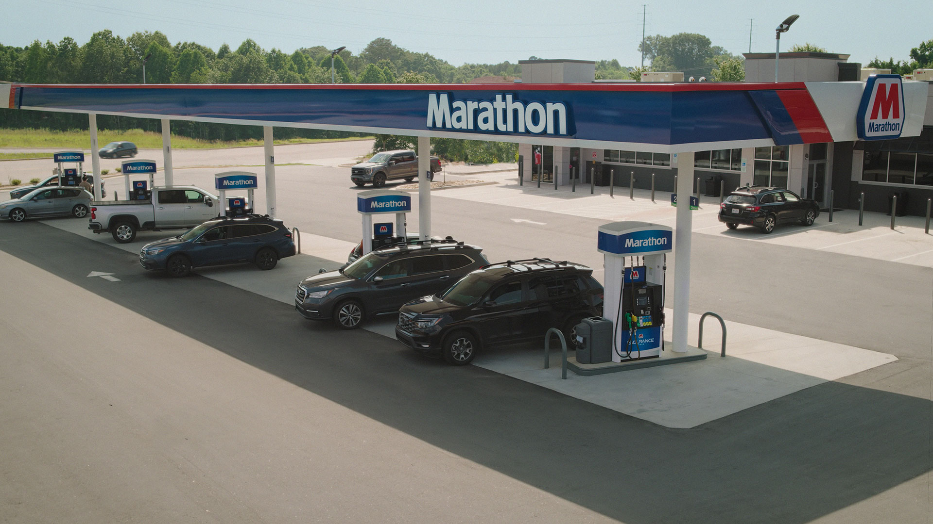 Quick stop (marathon gas station ) in Wilmington, OH (2)