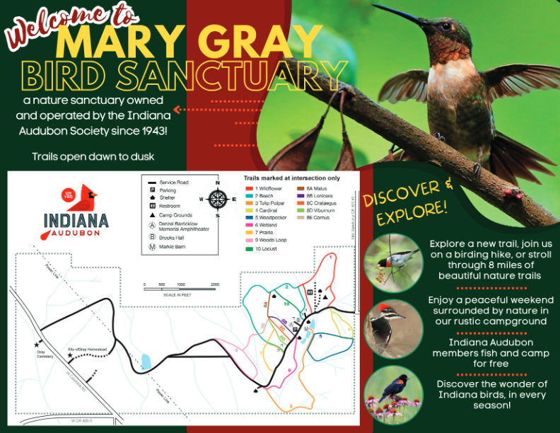 Mary Gray Bird Sanctuary in Connersville, IN (2)