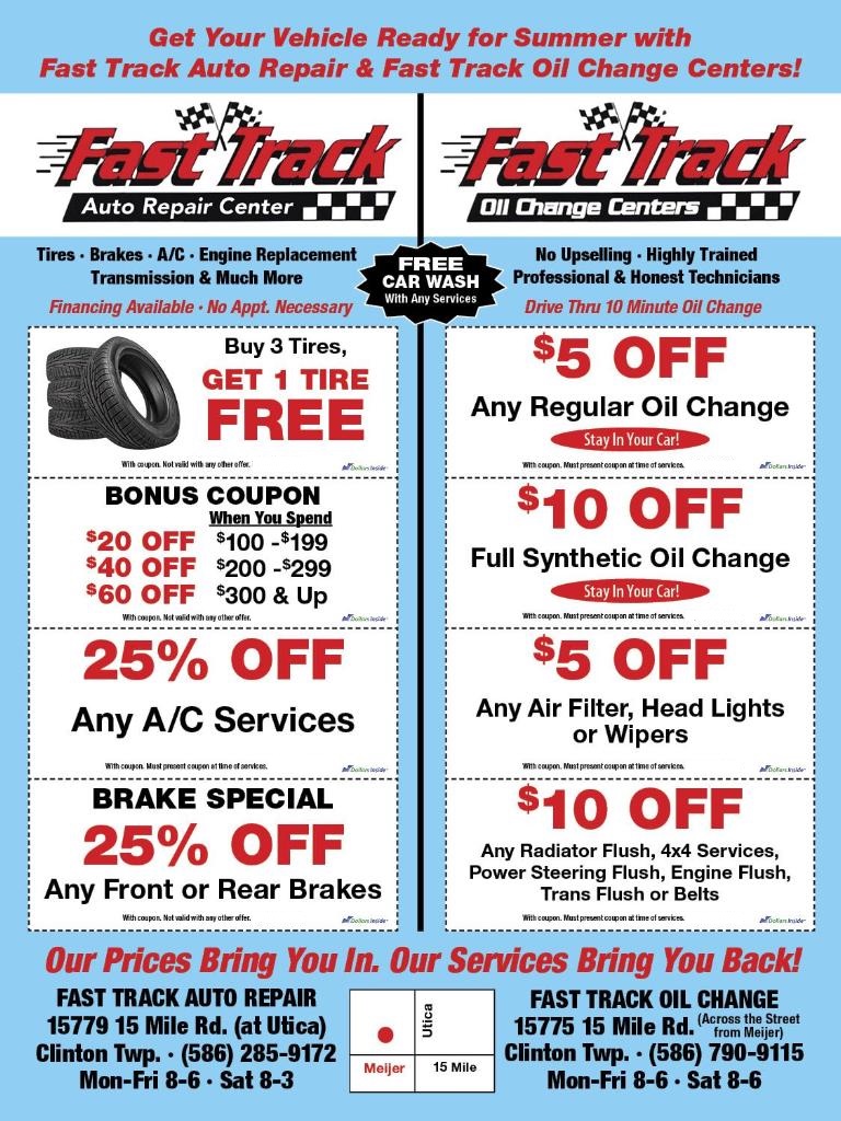 Fast track auto center in Clinton Township, MI (4)