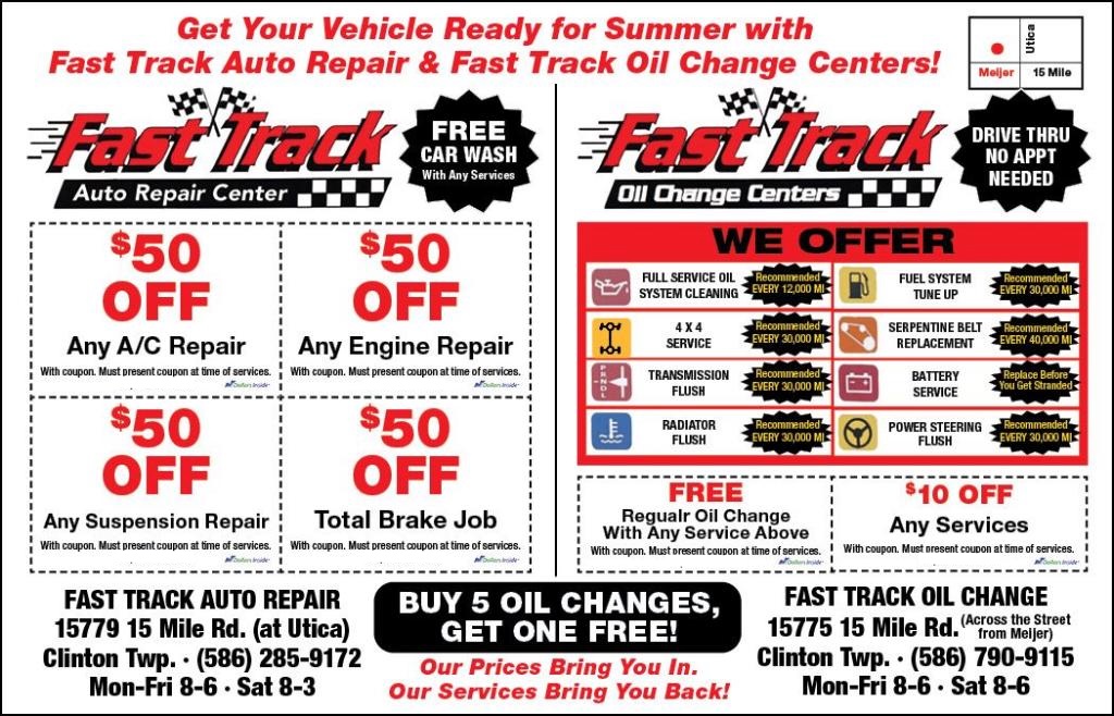 Fast track auto center in Clinton Township, MI (5)