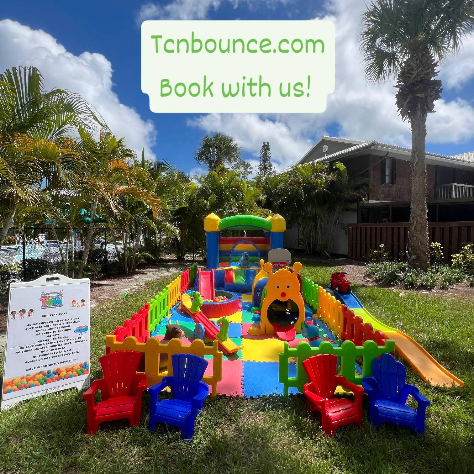 TCN BOUNCE HOUSE AND MORE LLC in Wabasso, FL